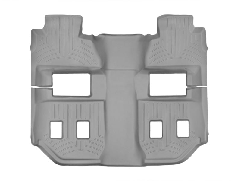 WeatherTech 2015+ Chevrolet Suburban Rear FloorLiner - Grey (Fits w/2nd Row Bucket Seats)