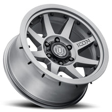 Load image into Gallery viewer, ICON Rebound Pro 17x8.5 6x135 6mm Offset 5in BS 87.1mm Bore Titanium Wheel