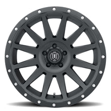 Load image into Gallery viewer, ICON Compression 20x10 6x5.5 -19mm Offset 4.75inBS Satin Black Wheel