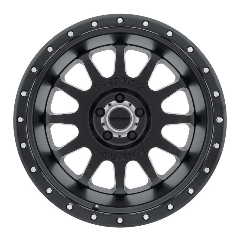 Method MR605 NV 20x9 -12mm Offset 5x150 110.5mm CB Matte Black Wheel