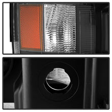 Load image into Gallery viewer, Xtune Chevy Silverado 1500/2500/3500 07-13 Projector Headlights Black PRO-JH-CS07-LED-BK