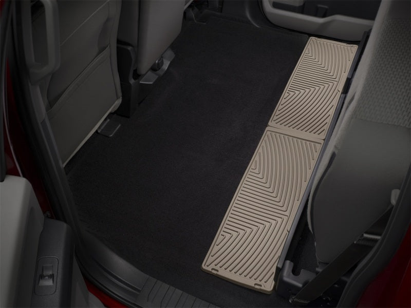 WeatherTech 2015-2020 Ford F-150 Rear Rubber Mats - Tan