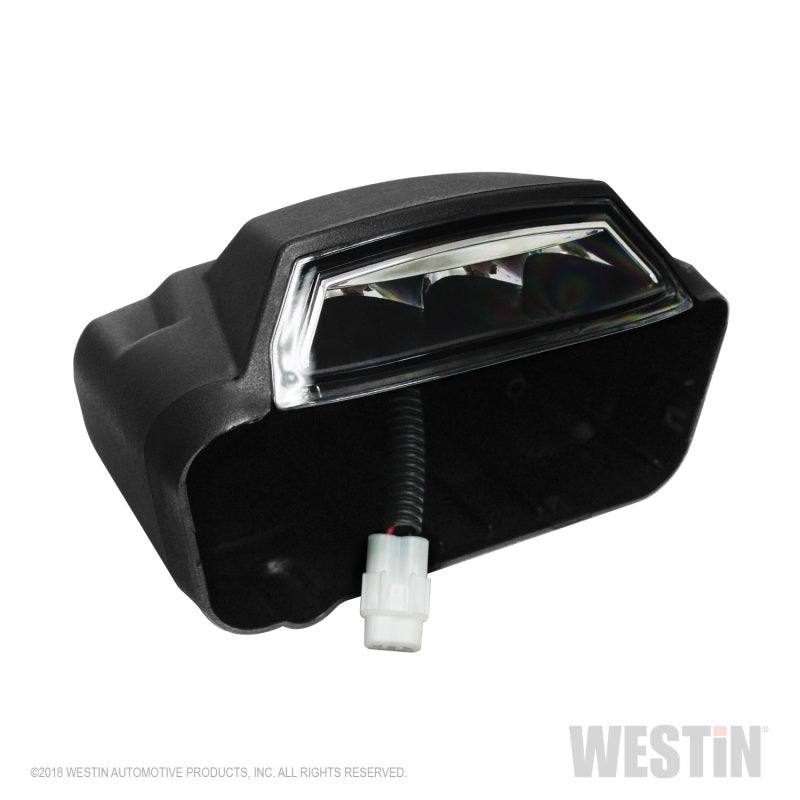Westin R5 LED Light Kit - 4 End Caps Integrated LED Lights w/ Wiring Harness - Black