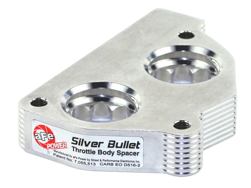 aFe Silver Bullet Throttle Body Spacers TBS GM C/K 1500/2500/3500 87-95 V6-4.3L V8-5.0/5.7L