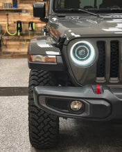 Load image into Gallery viewer, Oracle Jeep JL/Gladiator JT Oculus Bi-LED Projector Headlights - Amber/White Switchback