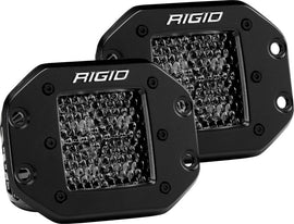 Rigid Industries D Series PRO Midnight Edition - Spot - Diffused - Pair - Underdog Motorsports