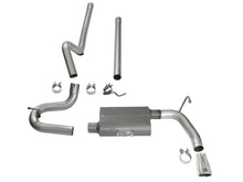Load image into Gallery viewer, aFe Scorpion 2-1/2in Aluminized Steel Cat Back Exhaust 07-17 Jeep Wrangler V6-3.6/3.8L (4 Dr)
