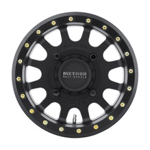 Load image into Gallery viewer, Method MR401 UTV Beadlock 14x7 / 5+2/38mm Offset / 4x156 / 132mm CB Matte Black Wheel