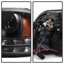 Load image into Gallery viewer, Spyder Dodge Ram 13-15 Projector Headlights Light Bar DRL Black PRO-YD-DR13-LBDRL-BK