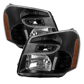 xTune Chevy Equinox 05-09 OEM Style Headlights Black HD-JH-CEQ05-AM-BK