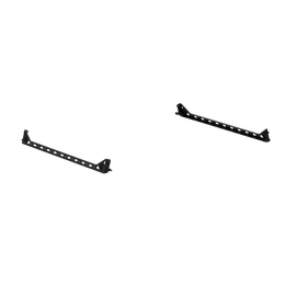 Road Armor TRECK Dual Lower 5-1/2-6ft Bed Accessory Rail Mounts - Tex Blk (Pair) - Underdog Motorsports