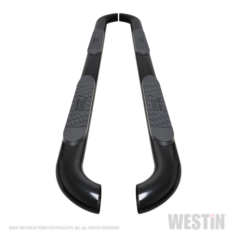 Westin 2020 Jeep Gladiator Platinum 4 Oval Nerf Step Bars - Black