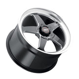 Weld S155 18x5 Ventura Drag 5x112 ET-23 BS2.1 Gloss BLK MIL DIA 78.1