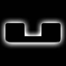 Load image into Gallery viewer, ORACLE Lighting Universal Illuminated LED Letter Badges - Matte Blk Surface Finish - U