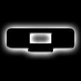 ORACLE Lighting Universal Illuminated LED Letter Badges - Matte Blk Surface Finish - Q