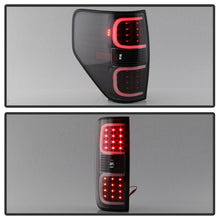 Load image into Gallery viewer, xTune Ford F150 09-14 LED Tail Lights - Black ALT-ON-FF15009-LBLED-BK