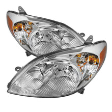Load image into Gallery viewer, xTune Toyota Matrix 03-08 Crystal Headlights Chrome HD-JH-TM03-AM-C