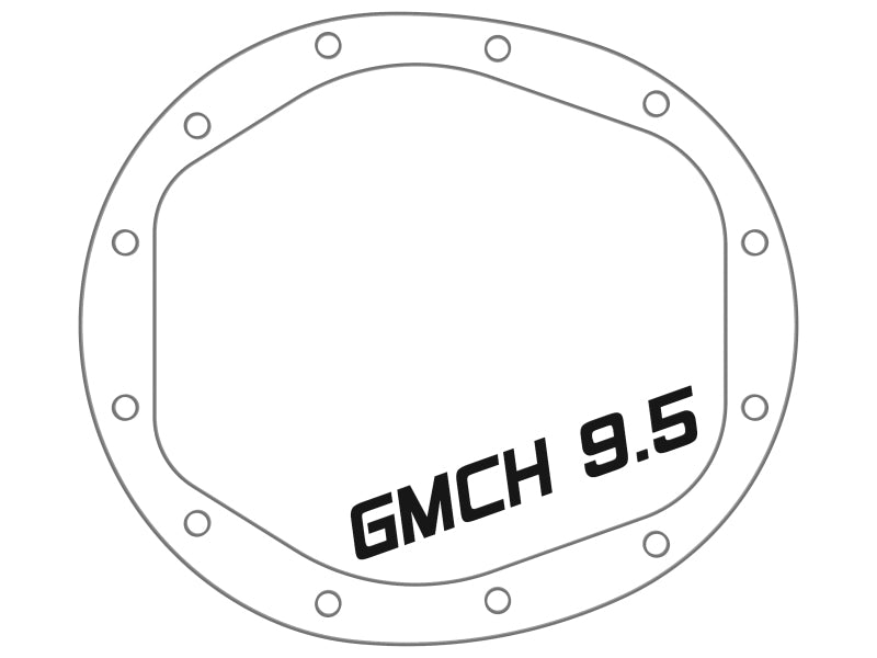 aFe Pro Series GMCH 9.5 Rear Diff Cover Red w/ Machined Fins 19-20 GM Silverado/Sierra 1500