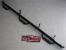 Load image into Gallery viewer, N-Fab Nerf Step 07-13 Chevy-GMC 1500 Crew Cab 5.7ft Bed - Tex. Black - Bed Access - 3in