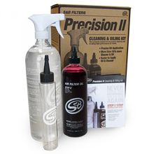 Load image into Gallery viewer, Cleaning Kit For Precision II Cleaning and Oil Kit Red Oil Oiled S&amp;B
