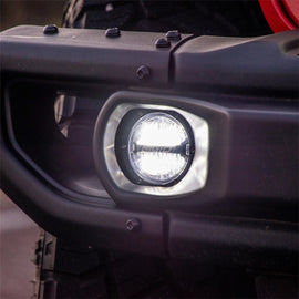 Rigid Industries 360-Series 4in LED SAE J583 Fog Light - White (Pair) - Underdog Motorsports