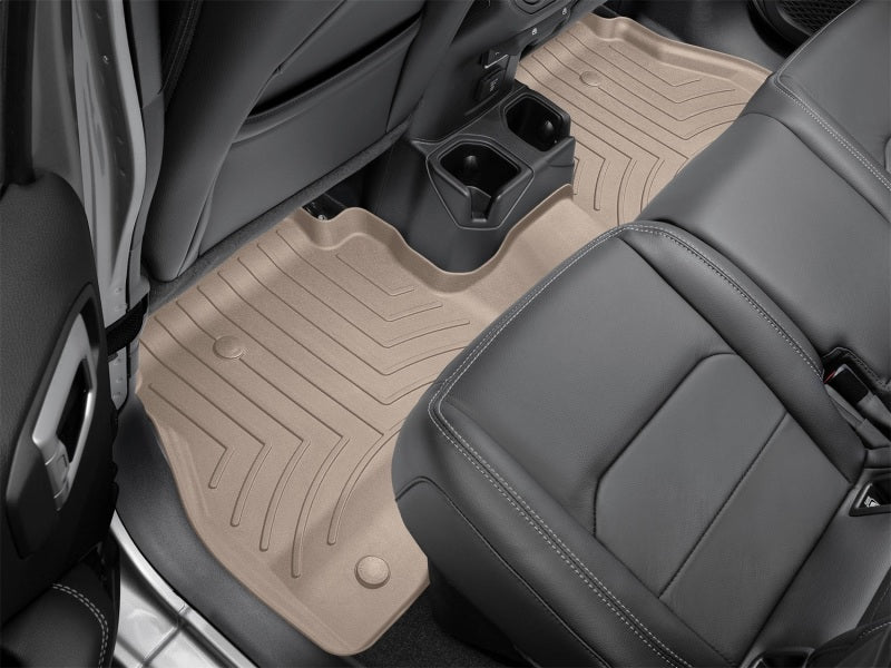 WeatherTech 2015+ Chevrolet Suburban w/ 2nd Row Bucket Seats Rear FloorLiner HP - Tan