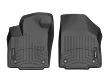 Load image into Gallery viewer, WeatherTech 11-16 Ford F250/F350/F450/F550 Vinyl Floor w/4x4 Shifter Front FloorLiner - Black