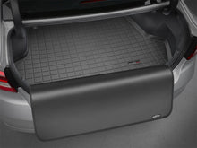 Load image into Gallery viewer, WeatherTech 04-15 Nissan Armada Cargo Liner - Black w/Bumper Protector