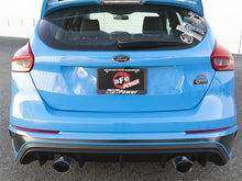 Load image into Gallery viewer, aFe Takeda 3in 304 SS Cat-Back Exhaust System w/ Blue Flame Tip 16-18 Ford Focus RS I4-2.3L (t)