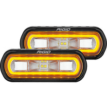 Load image into Gallery viewer, Rigid Industries SR-L Series Surface Mount LED Spreader Pair w/ Red Halo - Universal - Underdog Motorsports