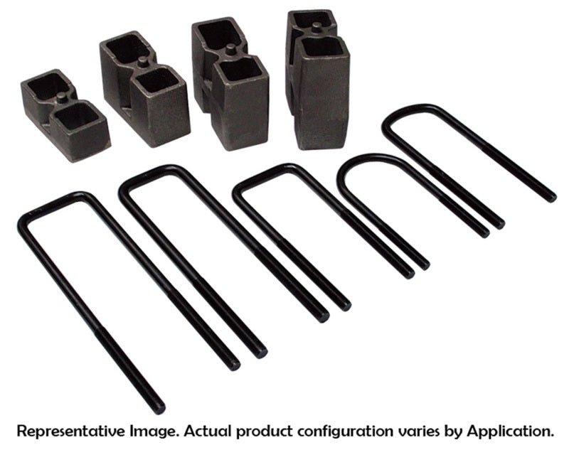 Skyjacker 2007-2014 Cadillac Escalade Suspension Block and U-Bolt Kit