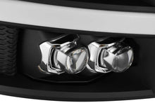 Load image into Gallery viewer, AlphaRex 07-13 Chevy 1500HD NOVA LED Proj Headlights Plank Style Gloss Blk w/Activ Light/Seq Signal