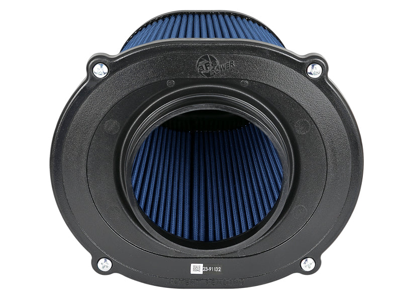 aFe Quantum Pro-5 R Air Filter Inverted Top - 5in Flange x 8in Height - Oiled P5R