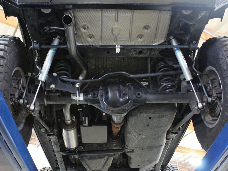 aFe Scorpion 2-1/2in Aluminized Steel Cat-Back Exhaust 07-18 Jeep Wrangler (JK) V6 3.6L/3.8L (2/4dr)
