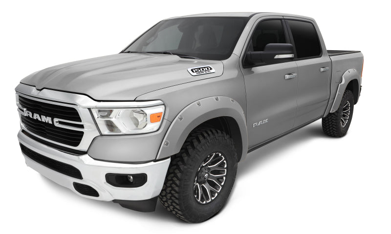 Bushwacker 20-22 Ram 1500 (Excl. Rebel/TRX) Pocket Style Flares 4pc - Billet Silver Metallic