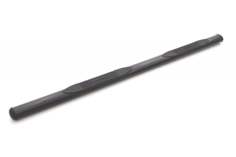 Lund 99-13 Chevy Silverado 1500 Ext. Cab 4in. Oval Straight Steel Nerf Bars - Black