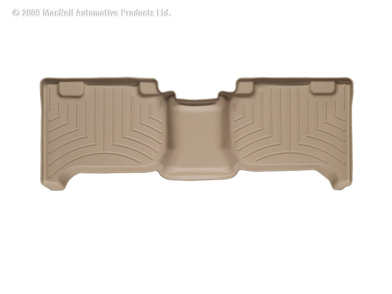 WeatherTech 04+ GMC Canyon Ext Cab Rear FloorLiner - Tan