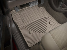 Load image into Gallery viewer, WeatherTech 17+ Ford F-250 / F-350 / F-450 / F-550 Crew Cab Rear Rubber Mats - Tan