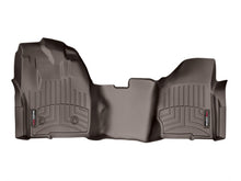 Load image into Gallery viewer, WeatherTech 2012-2016 Ford F-250/F-350/F-450/F-550 Front FloorLiner - Cocoa