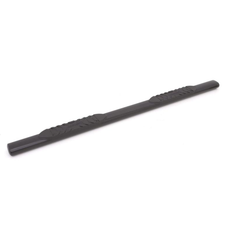Lund 99-13 Chevy Silverado 1500 Ext. Cab 5in. Oval Straight Steel Nerf Bars - Black