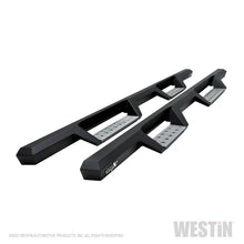 Load image into Gallery viewer, Westin 99-13 Chevy/GMC Silverado/Sierra 1500 Ext Cab HDX Nerf Step Bars - Textured Black