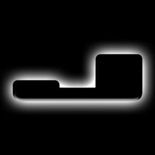 Load image into Gallery viewer, ORACLE Lighting Universal Illuminated LED Letter Badges - Matte Blk Surface Finish - J