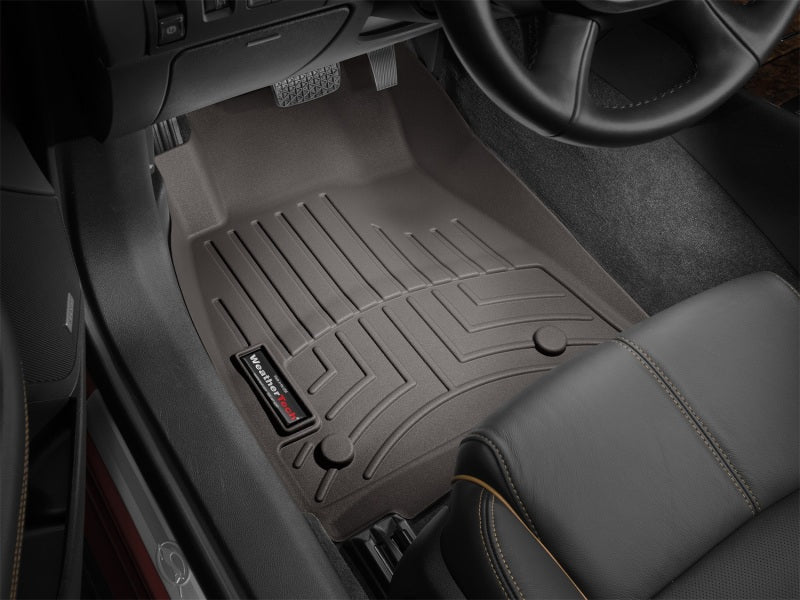 WeatherTech 14-15 Chevy Silverado Rear FloorLiner - Cocoa