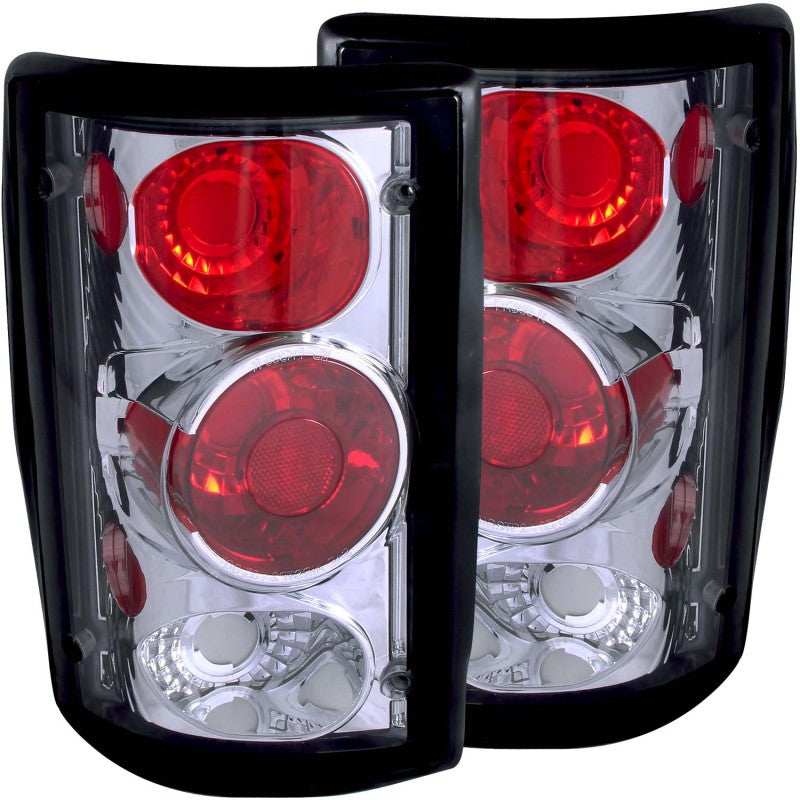 ANZO 2000-2005 Ford Excursion Taillights Chrome