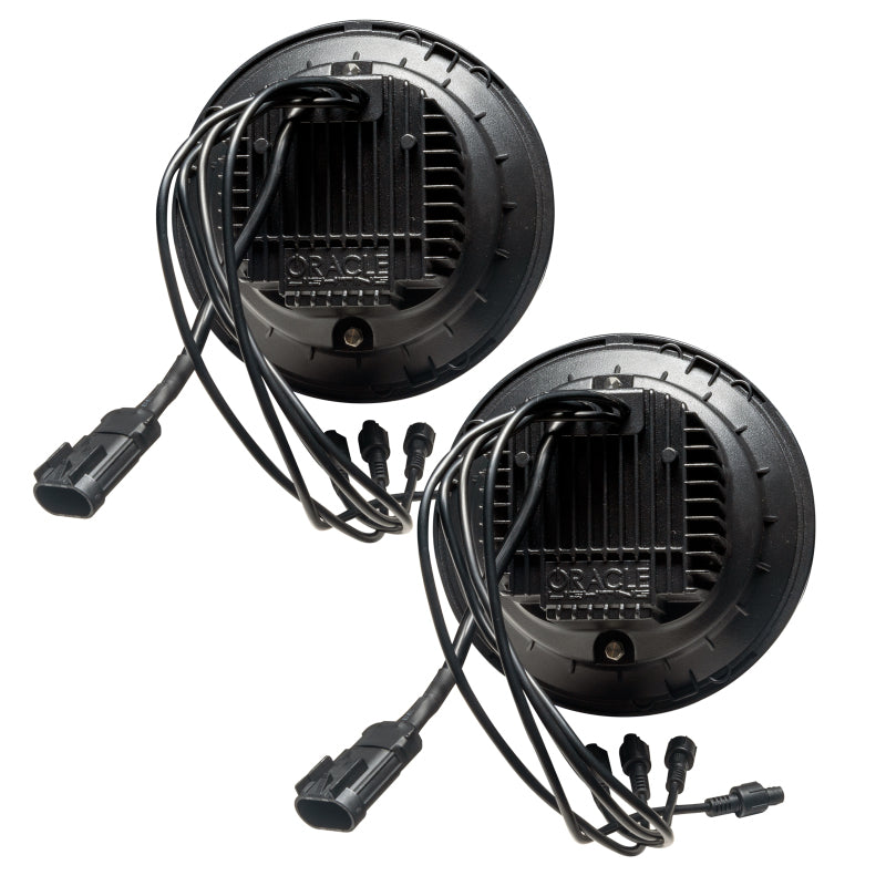 ORACLE Lighting 0718 Jeep Wrangler JK Oculus 7in ColorSHIFT BiLED Projector Headlights