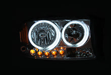 Load image into Gallery viewer, ANZO 2007-2013 Toyota Tundra Crystal Headlight Black Amber