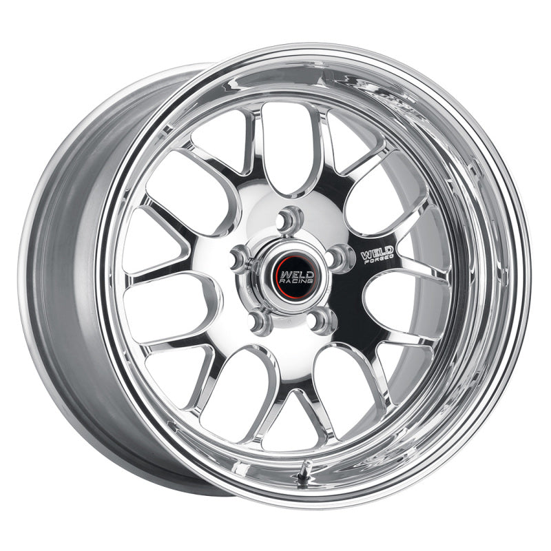 Weld S77 17x9 / 5x5 BP / 6.2in. BS Polished Wheel (High Pad) - Non-Beadlock