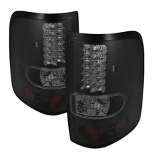 Load image into Gallery viewer, Spyder Ford F150 side 04-08 (Not Fit Heritage &amp; SVT)LED Tail Lights Blk Smke ALT-YD-FF15004-LED-BSM