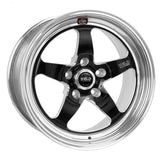 Weld S71 17x10.5 / 5x4.5 BP / 5.7in. BS Black Wheel (High Pad) - Non-Beadlock