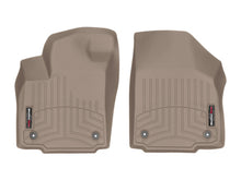 Load image into Gallery viewer, WeatherTech 2021+ Jeep Grand Cherokee L Front FloorLiner - Tan